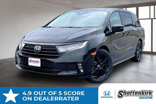Crystal Black Pearl 2024 Honda Odyssey Sport