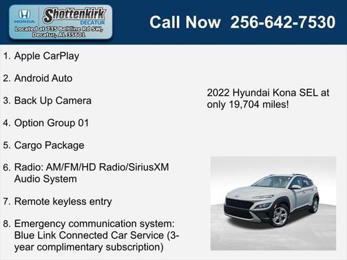 2022 Hyundai KONA SEL