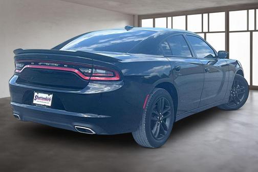 Pitch Black Clearcoat 2019 Dodge Charger SXT