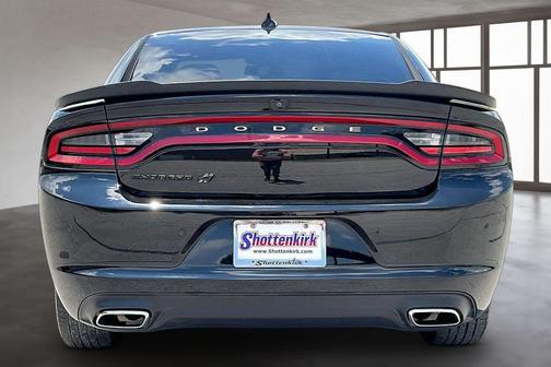 Pitch Black Clearcoat 2019 Dodge Charger SXT