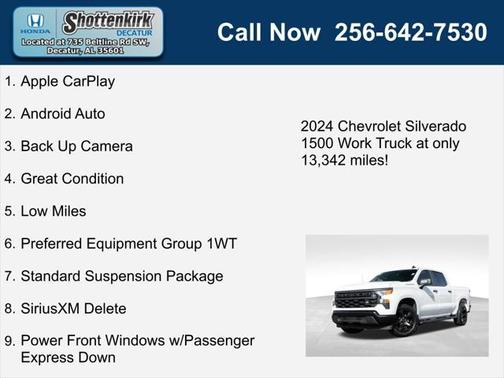2024 Chevrolet Silverado 1500 WT