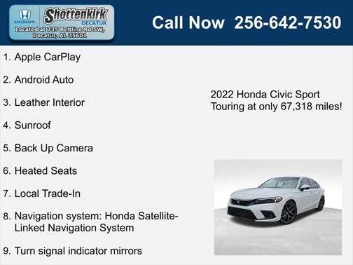 2022 Honda Civic Sport Touring