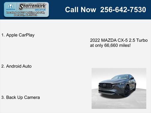 2022 Mazda CX-5 2.5 Turbo
