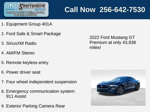 2022 Ford Mustang GT Premium