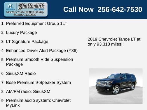 2019 Chevrolet Tahoe LT