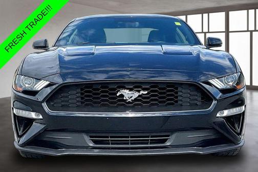Shadow Black 2018 Ford Mustang EcoBoost Premium