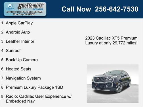 2023 Cadillac XT5 Premium Luxury