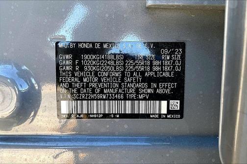 2024 Honda HR-V Sport