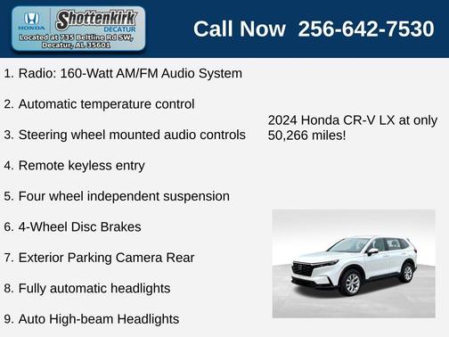 2024 Honda CR-V LX AWD