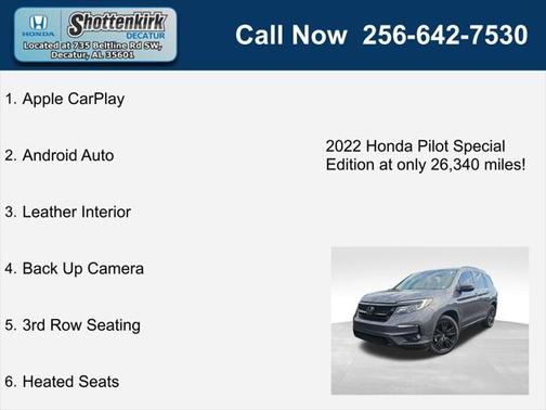 2022 Honda Pilot AWD Special Edition