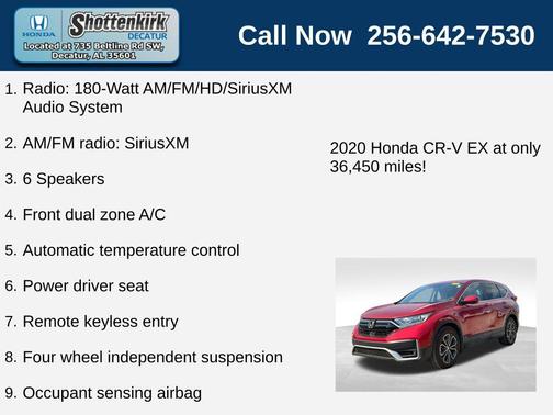 2020 Honda CR-V 2WD EX