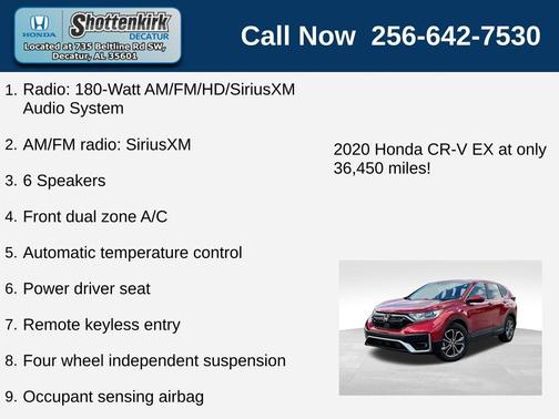 2020 Honda CR-V 2WD EX