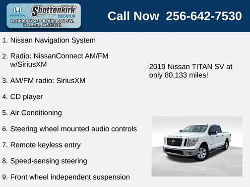 2019 Nissan Titan SV
