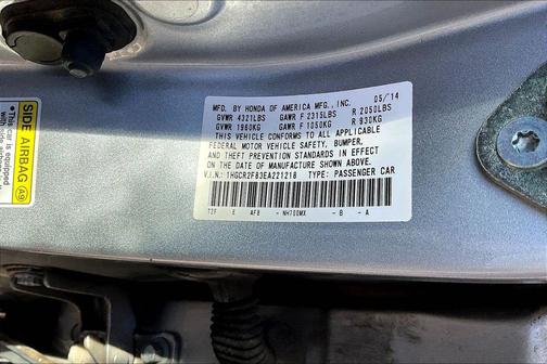 2014 Honda Accord EX-L