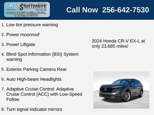 2024 Honda CR-V EX-L 2WD