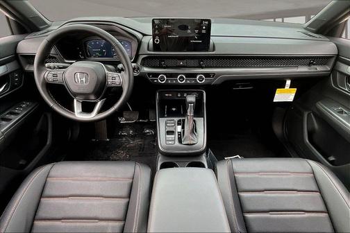 Platinum White 2026 Honda CR-V Hybrid Sport-L FWD