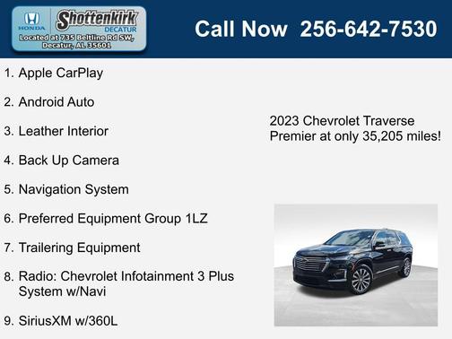 2023 Chevrolet Traverse Premier