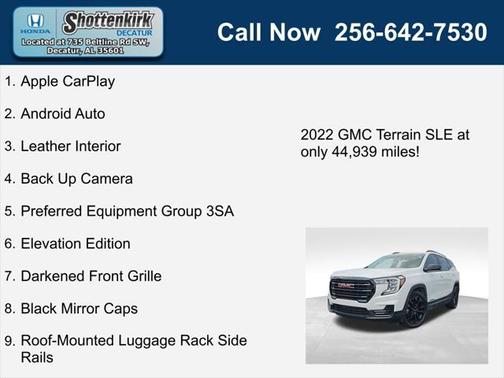 2022 GMC Terrain SLE