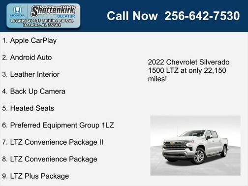 2022 Chevrolet Silverado 1500 LTZ
