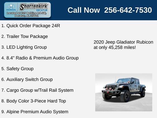 2020 Jeep Gladiator Rubicon