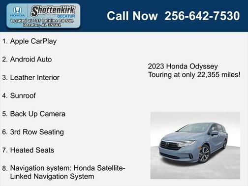 2023 Honda Odyssey Touring