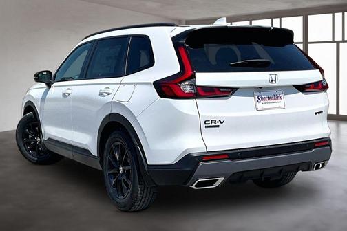 Platinum White 2026 Honda CR-V Hybrid Sport-L FWD