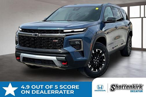 Lakeshore Blue Metallic 2026 Chevrolet Traverse AWD Z71