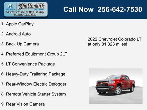 2022 Chevrolet Colorado LT