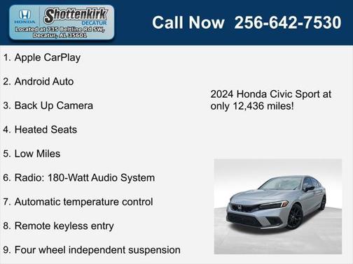 2024 Honda Civic Sport