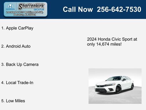 2024 Honda Civic Sport
