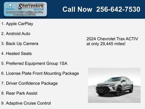 2024 Chevrolet Trax FWD ACTIV