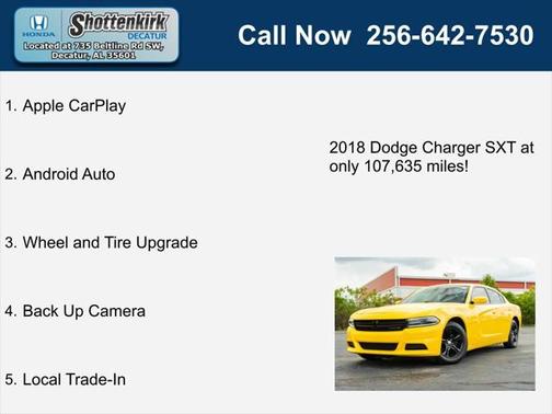 2018 Dodge Charger SXT