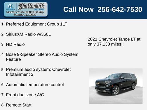 2021 Chevrolet Tahoe LT