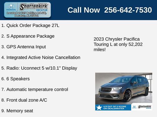 2023 Chrysler Pacifica Touring L