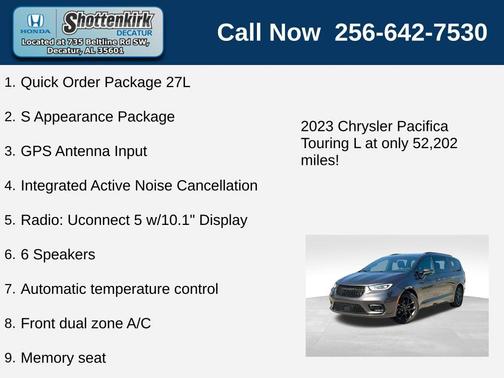 2023 Chrysler Pacifica Touring L