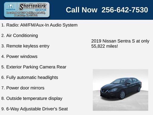 2019 Nissan Sentra S