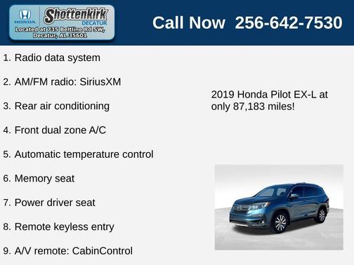 2019 Honda Pilot EX-L