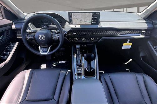 Platinum White 2026 Honda Accord Hybrid Touring