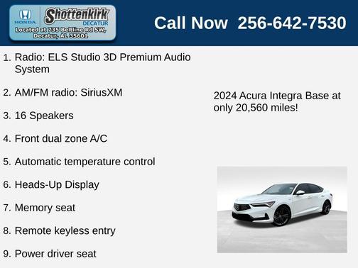 2024 Acura Integra A-SPEC Technology