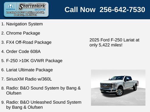 2025 Ford F-250 Lariat