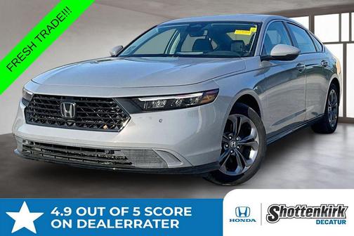 Gray 2024 Honda Accord Hybrid EX-L