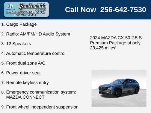2024 Mazda CX-50 2.5 S Premium Package