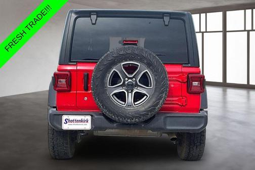 Firecracker Red Clearcoat 2018 Jeep Wrangler Unlimited Sport