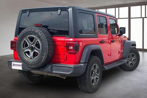 Firecracker Red Clearcoat 2018 Jeep Wrangler Unlimited Sport
