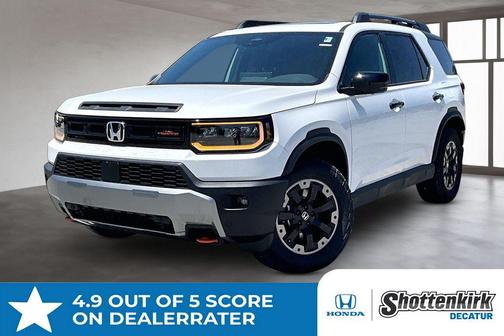 Platinum White 2026 Honda Passport AWD TrailSport Elite