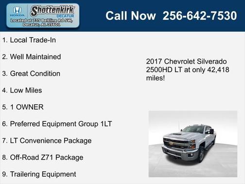 2017 Chevrolet Silverado 2500 LT