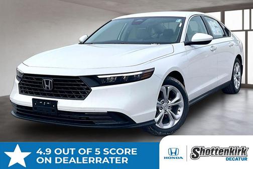 Platinum White Pearl 2026 Honda Accord LX 1.5T
