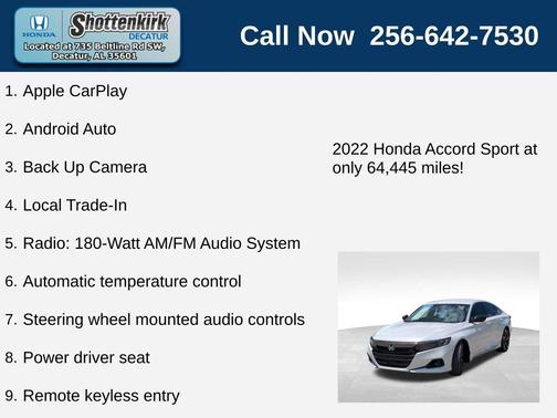 2022 Honda Accord Sport 1.5T