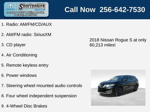 2018 Nissan Rogue S
