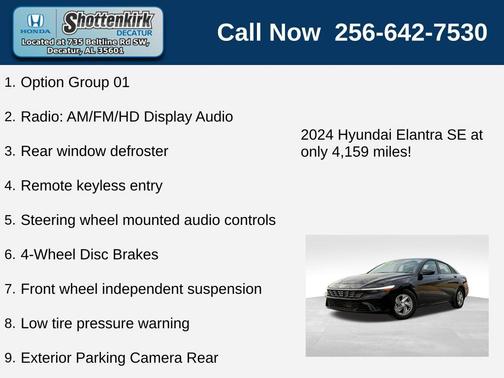 2024 Hyundai ELANTRA SE